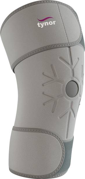 TYNOR Cool Pack Knee Wrap, Grey, Universal Size, 1 Unit Knee Support