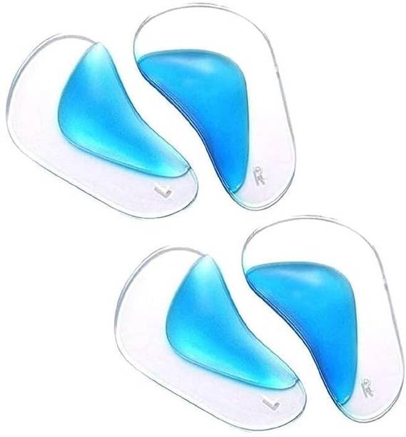 Bhavyaarth Insoles Fits for Flat Feet & Plantar Fasciitis Orthotic Arch Pads Insole