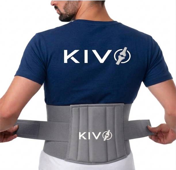 Kivo. Premium Lumbo Sacral LS Belt for Lower Back Support, Back Pain Relief Back / Lumbar Support