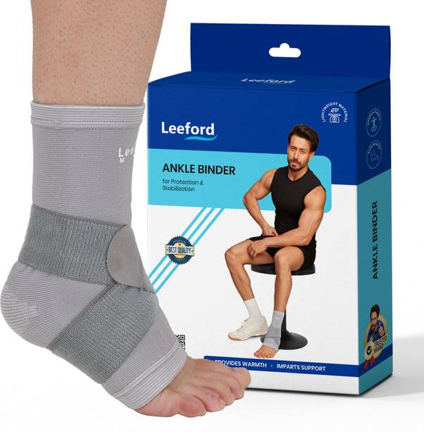 Leeford Ankle Binder|Breathable Support for Sprains & Sports Injuries Ankle Support