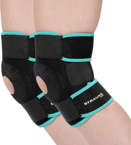 Strauss Adjustable Knee Support Patella | Knee Cap | Knee Brace | Knee Band (Pair) Knee Support