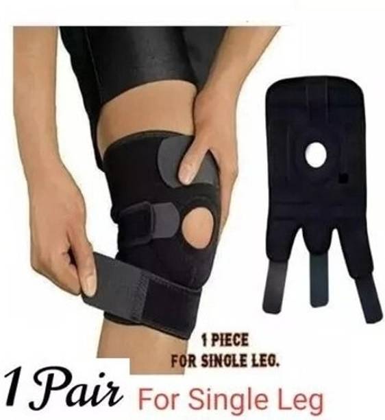serva organic Knee Support For Men and Women_ (Black)-105_In Knee Support