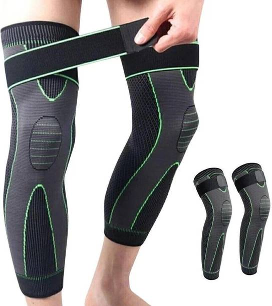 FITPUT Fitness Compression Knee & Calf Sleeve Cap Support for Men & Women Knee Support Knee Support