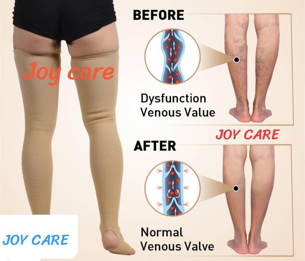 Joycare Medical Compression Stockings for Varicose Veins Mid-Thigh Length Knee Support
