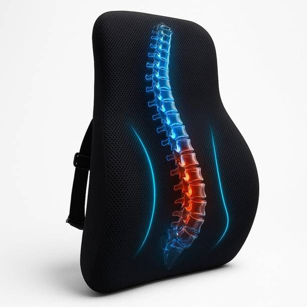 NWLY Car Seat Back Support, Orthopedic Lumbar Back Rest for Back Pain Relief Back / Lumbar Support