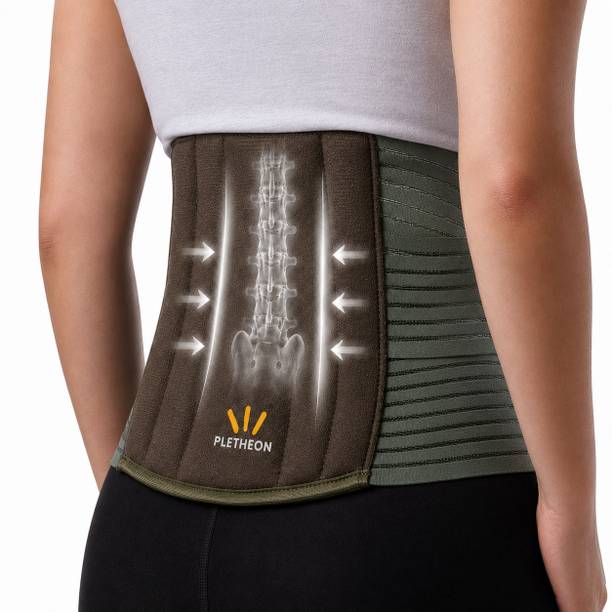 PLETHEON Lumbar Sacral Support Belt back pain relief for Men & Women Back / Lumbar Support