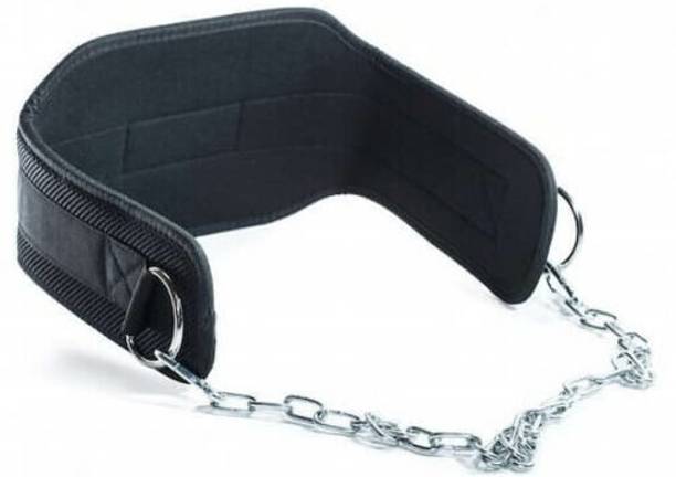 रेस Dip Belt for Weightlifting, Pull-Ups, Powerlifting, Squats|Stainless Steel Chain वेट लिफ्टिंग बेल्ट