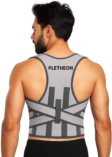 PLETHEON support posture corrector belt for men and women for back pain (FREE SIZE) Posture Corrector