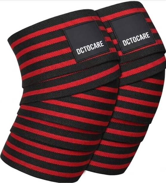 DCTOCARE Knee Wraps for Squats, Knee Supporter for Gym Knee Support Knee Support