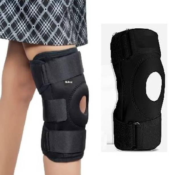 Mulkraj Ortho Knee Support(Men and Women) (Black)-15 Knee Support