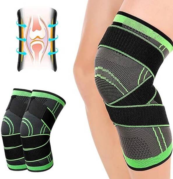 Fitness Scout Tendon , compression warp, Adjustable brace, Sports Pain relief Knee Support
