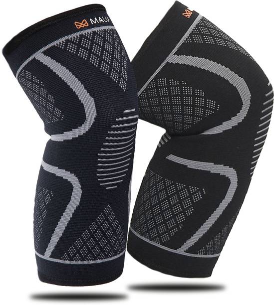 Malu Healthcare Knee Cap for Pain Relief Sports Exercise Anti-Slip Knee Sleeves for Gym & Squats Knee Support