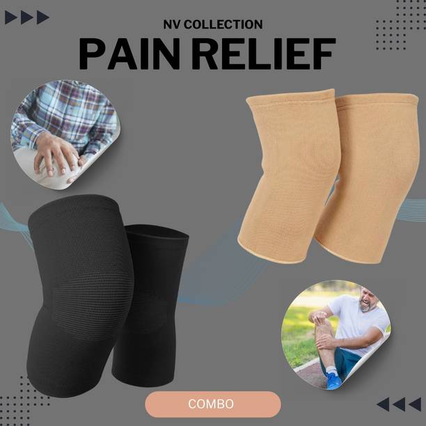 NV COLLECTION Black&Brown MotionCare Knee Cap Support Twin Pack Knee Support
