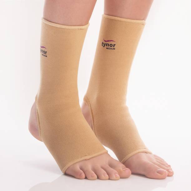 TYNOR Anklet, Beige, Medium, 1 Pair Ankle Support