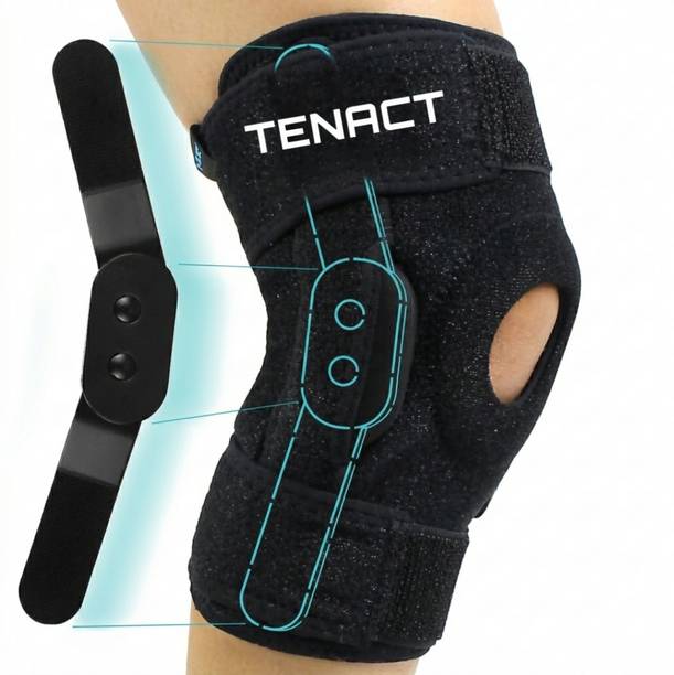 TENACT Orthopedic Hinged Knee Brace for Meniscus Tear Support and Osteoarthritis Pain Knee Support