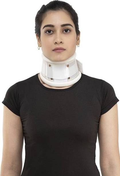 TDM FITNESS Hard Cervical Collar Neck belt Brace Neck Support Relieves Pain in Spine Neck Support