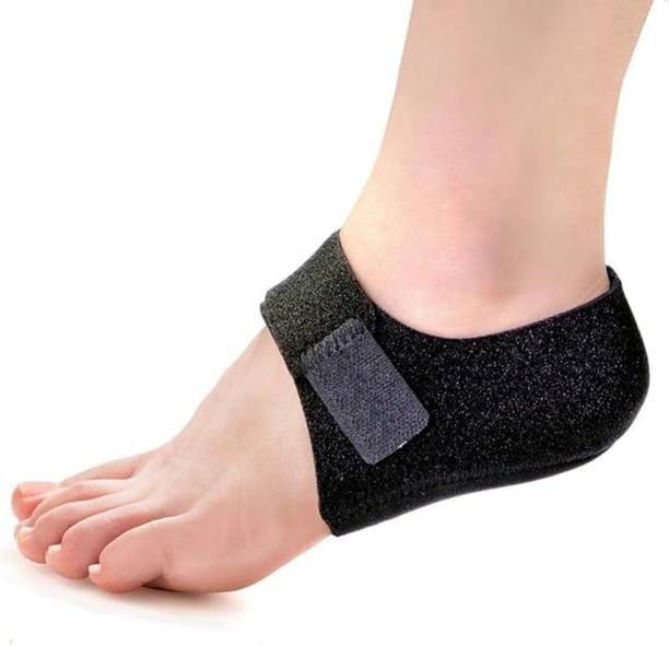 SEINON'S SoftSteps Heel Protector with Thick Gel Cushioning, Strap for Foot Pain Relief p Ankle Support
