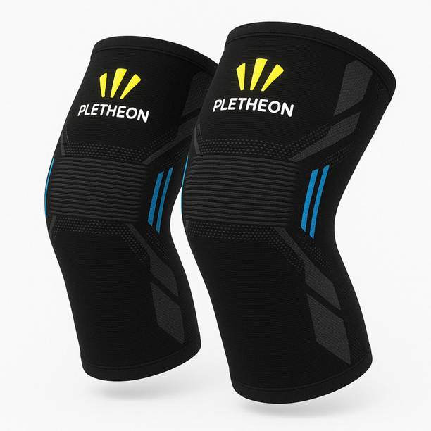 PLETHEON Compression Knee Support for Pain Relief, Sports, Gym & Injury Recovery Knee Support