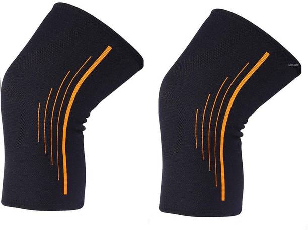 गोकार्ट Knee Sleeve Leg Support Kneecap For Outdoor Sports Volleyball नी, काफ और थाई सपोर्ट
