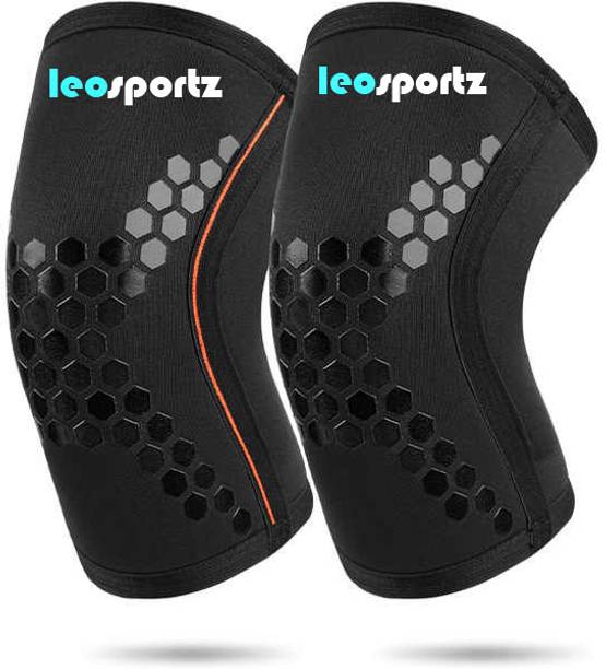 Leosportz 1 pair High Quality SCR Neoprene Knee Brace Support 7mm Knee Support