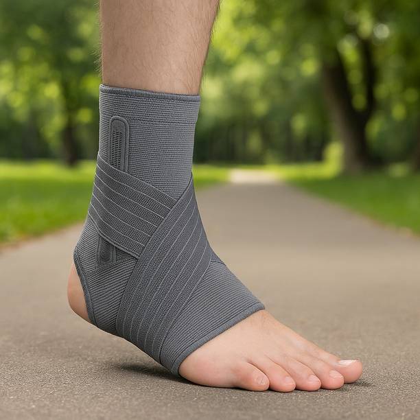 Helistar Ankle Support For Pain Relief Ankle Wrap Grip - L Size Ankle Support
