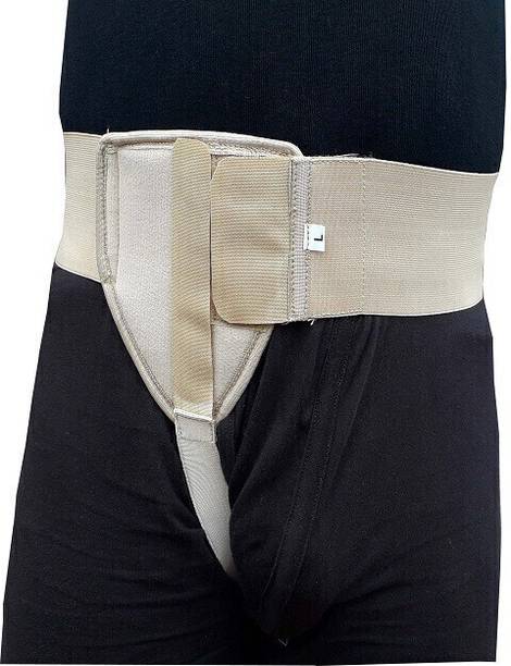 fact-care Singe side hernia belt with One Truss Pad left right Support Men,s Women Back / Lumbar Support