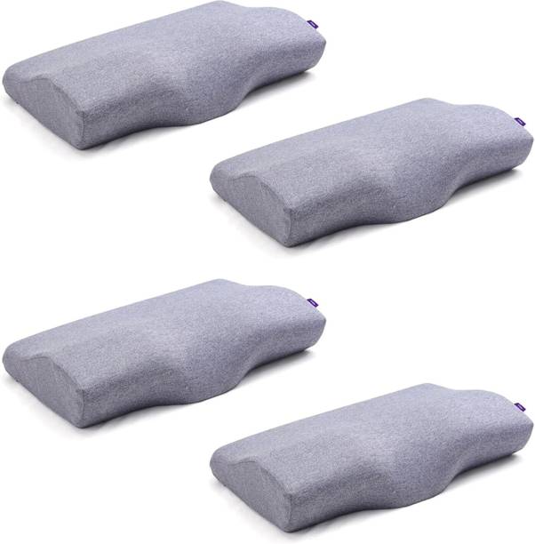 Frido Ultimate Contour Cervical Neck Pillow for Pain Relief Sleep, Pack of 4 Cervical Pillow