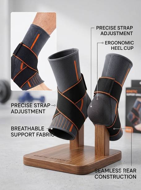 SAWARIYAFASHION (Pack of 2)Ankle Brace for Pain Relief Brace with Elastic Strap Ankle Support Ankle Support