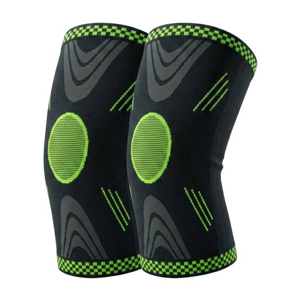 BIONFIT Knee Cap (1 Pair) for Men & Women | Knee Sleeves for Gym, Sports & Pain Relief Knee Support