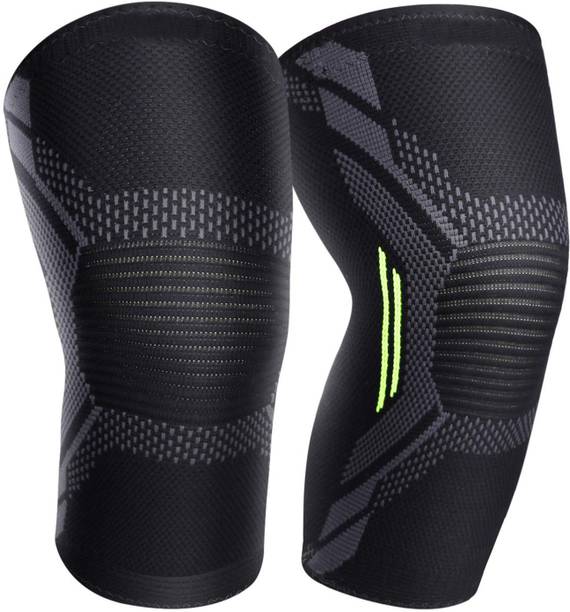 GymWar 2 Pack Knee Brace, Compression Sleeve Support Unisex, Running,Gym, Hiking Knee Support