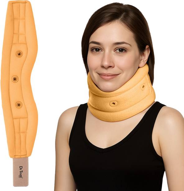 Dr Trust USA Cervical Collar Soft with Support Neck Brace for Pain Relief, Immobilization Neck Support