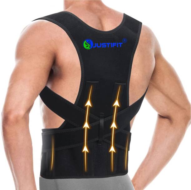 JUSTIFIT magnetic posture corrector belt for men and women shoulder and back pain relief Posture Corrector