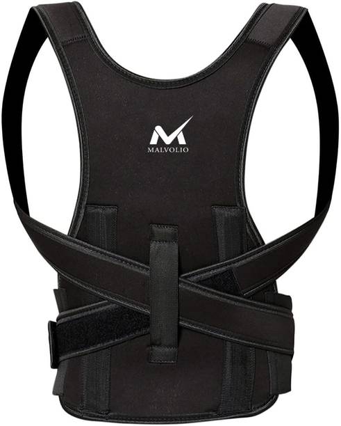 MALVOLIO Posture Corrector for Men&Women With Adjustable & Metalic Straps For Lower&Upper Posture Corrector