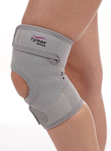 TYNOR Knee Support Sportif (Neo), Grey, Large, 1 Unit Knee Support