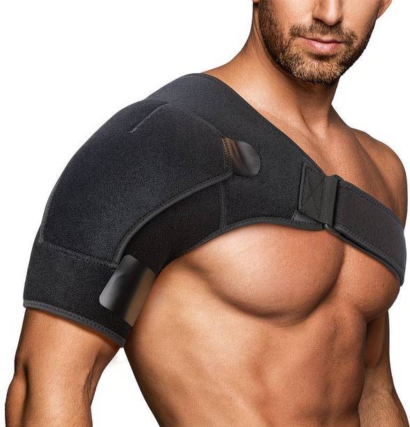 Xfinity Fitness Neoprene Compression Shoulder Support Brace with Adjustable Strap Pain Relief Shoulder Support