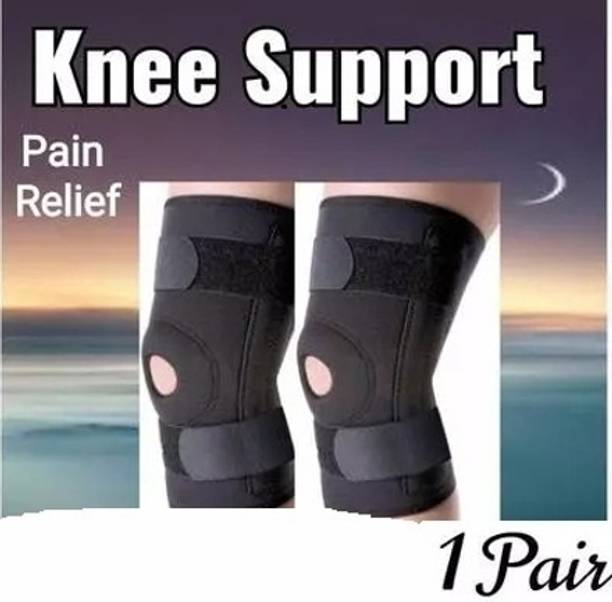 Mulkraj Ortho Knee Support(Men and Women) (Black)-34 Knee Support