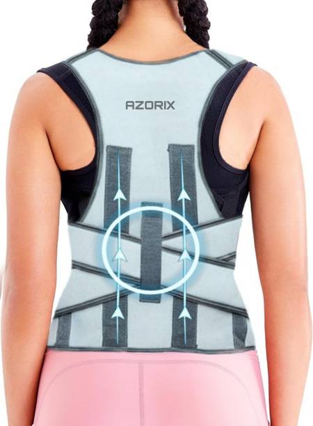 AZORIX Posture Corrector Belt for Men & Women Full Back Support Belt Straight Back / Lumbar Support