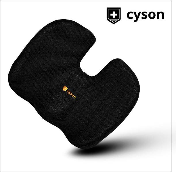 Cyson Coccyx Cushion Ergonomic Tailbone Seat Pillow Memory form Back / Lumbar Support
