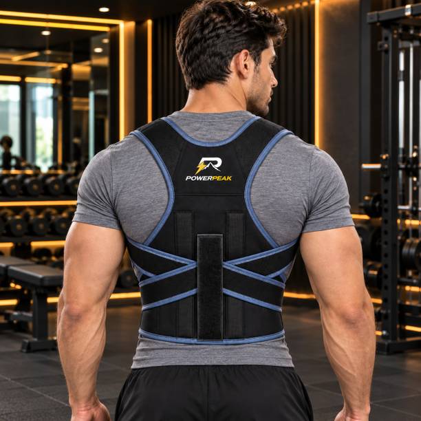 PowerPeak Adjustable Back Posture Corrector Shoulder Alignment Support Belt Posture Corrector