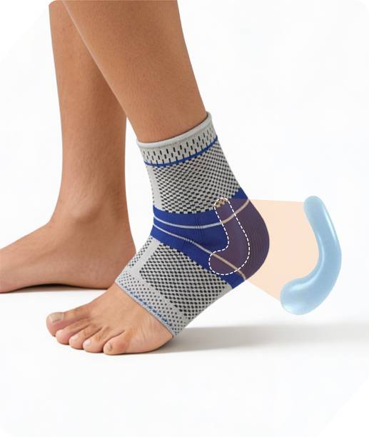 Lumov Ultima Ankle Support Compression Sleeve for Pain Relief Ankle Support