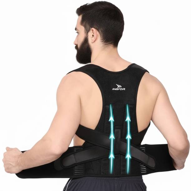 MAYOR Belt Support for Men & Women with Back Pain & Back Support Posture Corrector