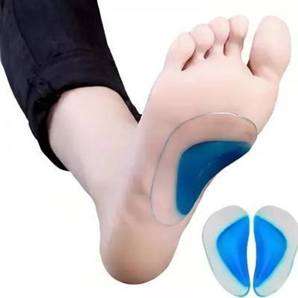 VVG TRADERS Arch Support Insoles Fits for Flat Feet Correction Gel Arch Foot Care Support Heel Support
