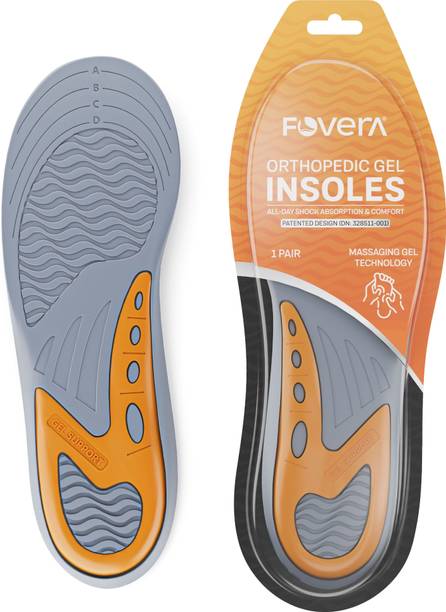 FOVERA Gel - Shoe Inserts for Walking, Running Hiking - All Day Comfort (Male) Insole