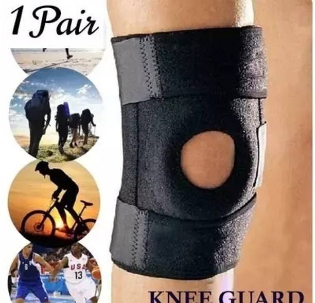 Mulkraj Ortho Knee Support(Men and Women) (Black)-142 Knee Support