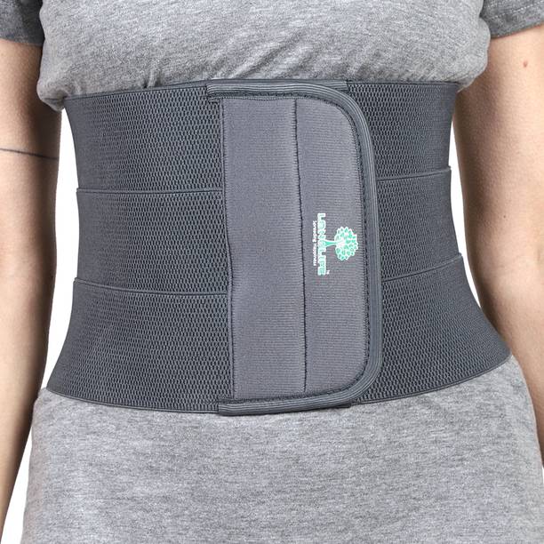 KS GROUP AbdomiLSal Belt Grey XL-6 Abdominal Belt