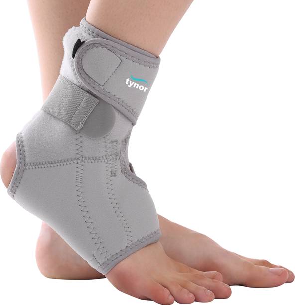 TYNOR Ankle Support (Neo), Grey, Universal Size, 1 Unit Ankle Support