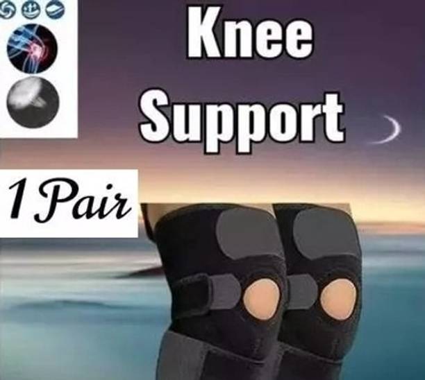 Mulkraj Ortho Knee Support(Men and Women) (Black)-77 Knee Support