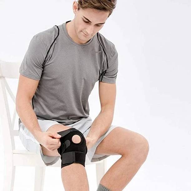 FITPUT Adjustable Knee Cap Support for Gym, Running Joint Knee Pain Relief Men & Women Knee Support