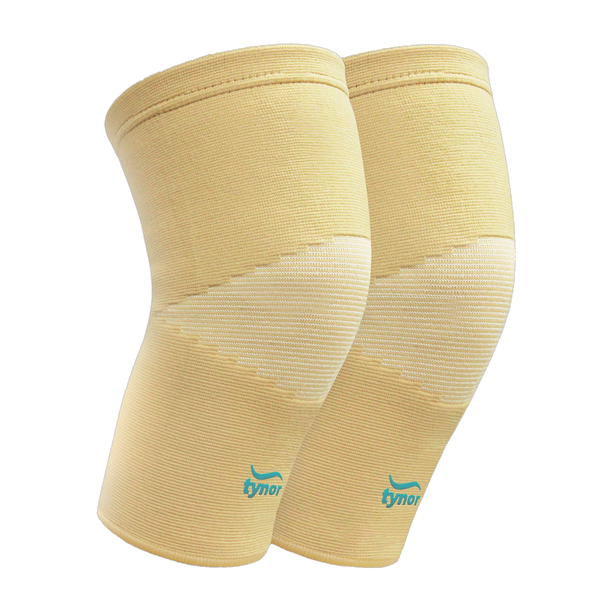 TYNOR Knee Cap, Beige, Large, 1 Pair Knee Support