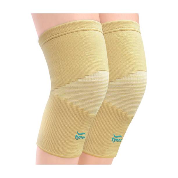TYNOR Knee Cap, Beige, XL, 1 Pair Knee Support